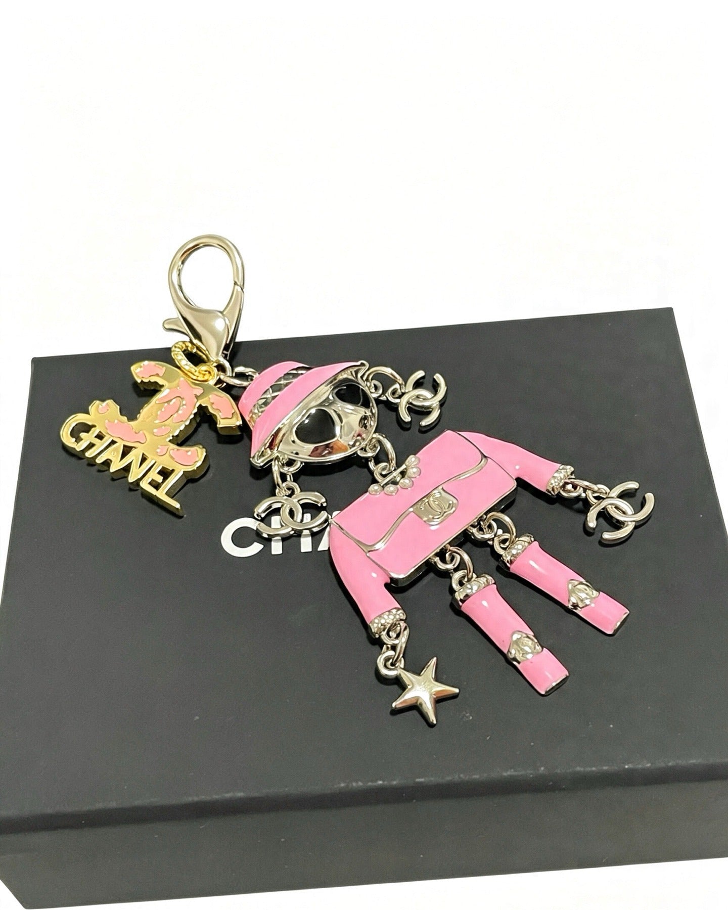 Chanel Vintage-Finish Keychain