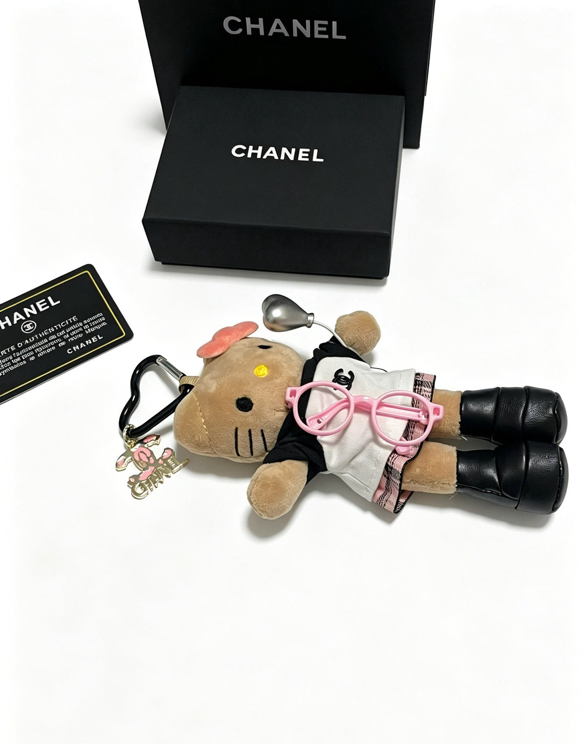 Chanel Vintage-Finish Keychain