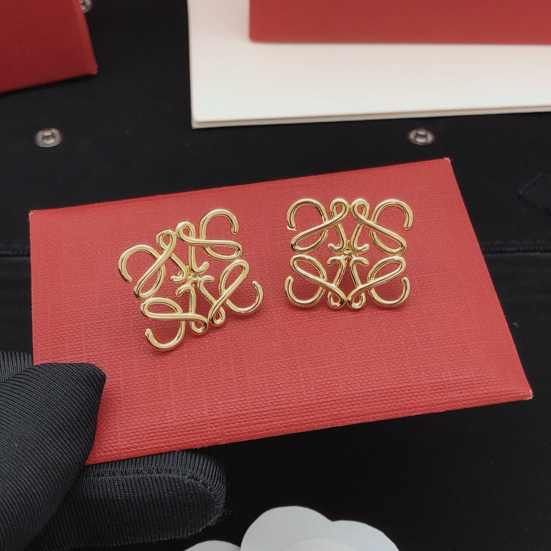 Loewe Brass Earrings