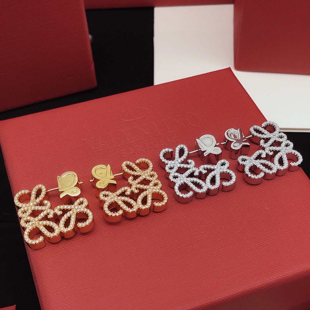 Loewe Brass Earrings