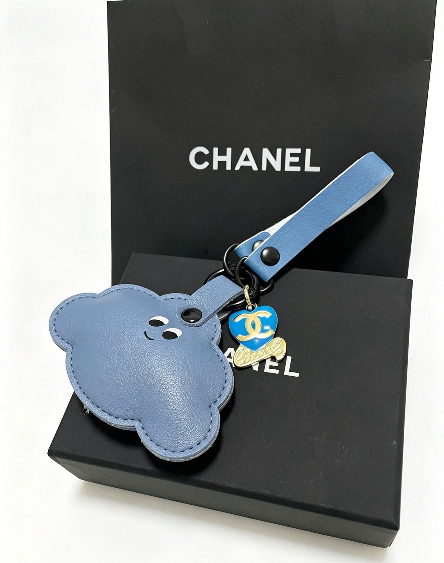 Chanel Vintage-Finish Keychain