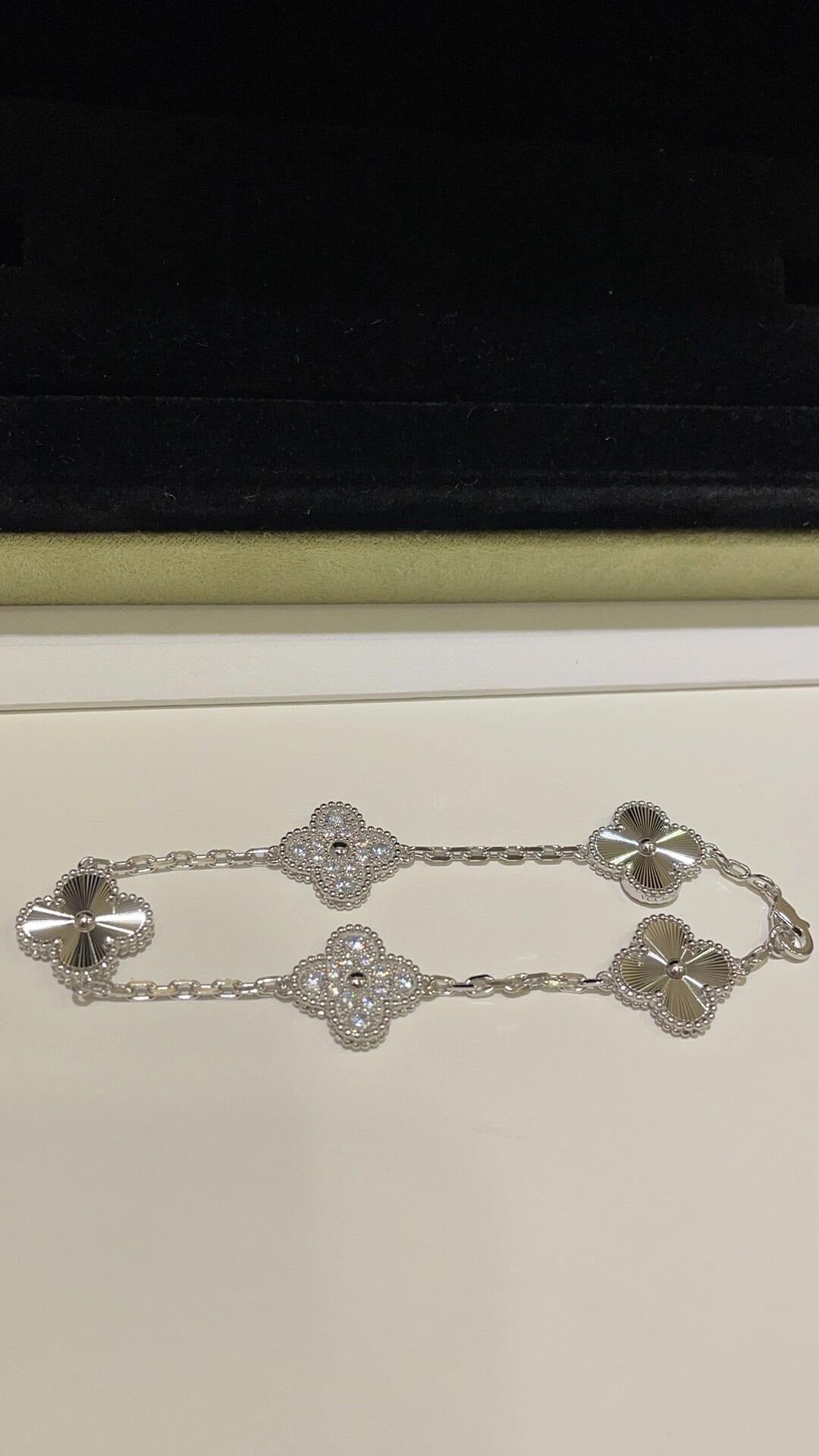 Van Cleef & Arpels Gold Clover Bracelet
