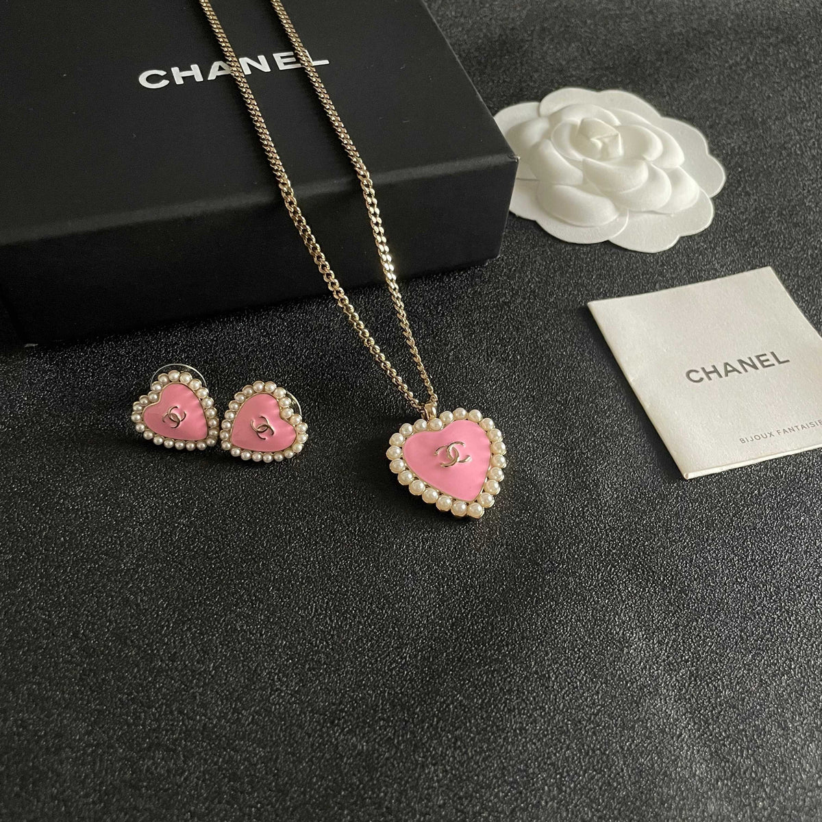 Chanel Heart Necklace
