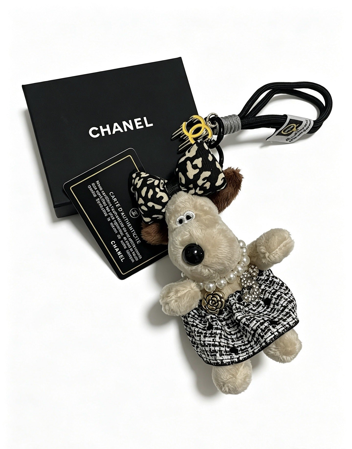 Chanel Vintage-Finish Keychain