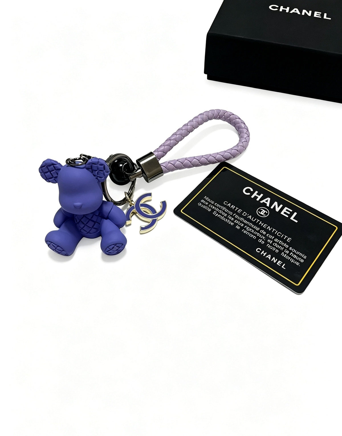 Chanel Vintage-Finish Keychain