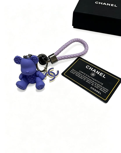 Chanel Vintage-Finish Keychain