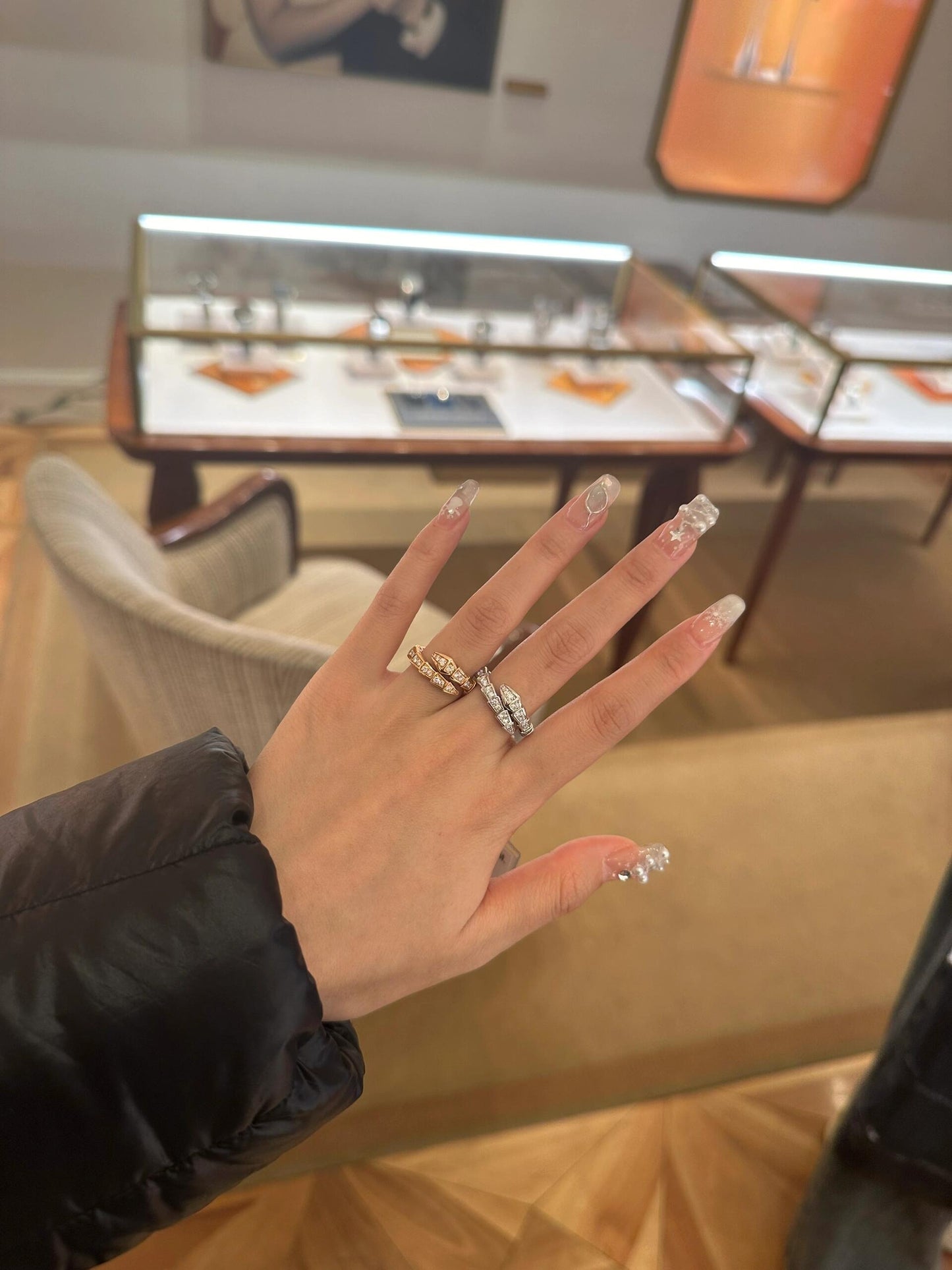 Bvlgari Brass Serpent Ring