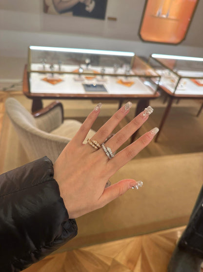 Bvlgari Brass Serpent Ring