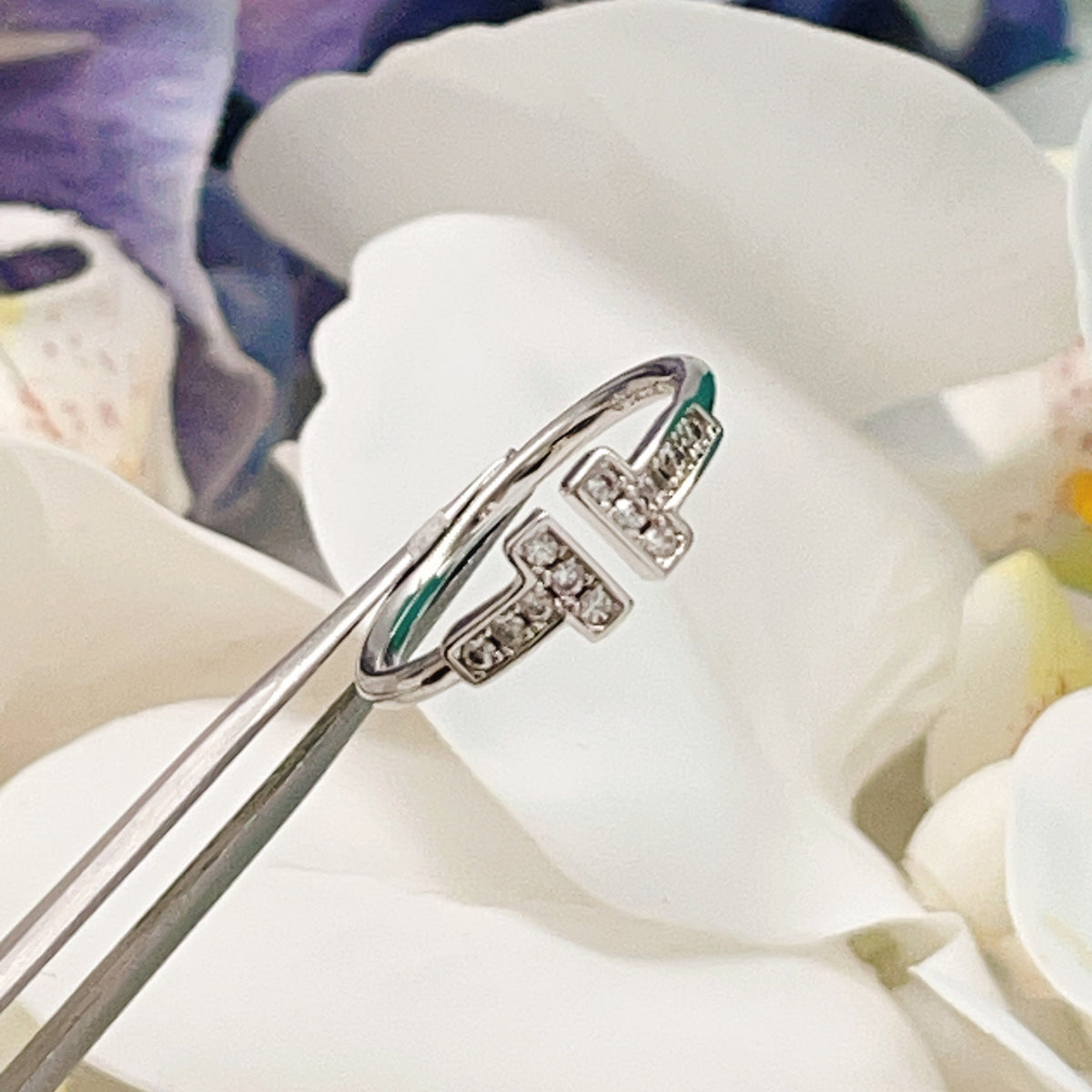 Tiffany & Co. Silver Brass Ring