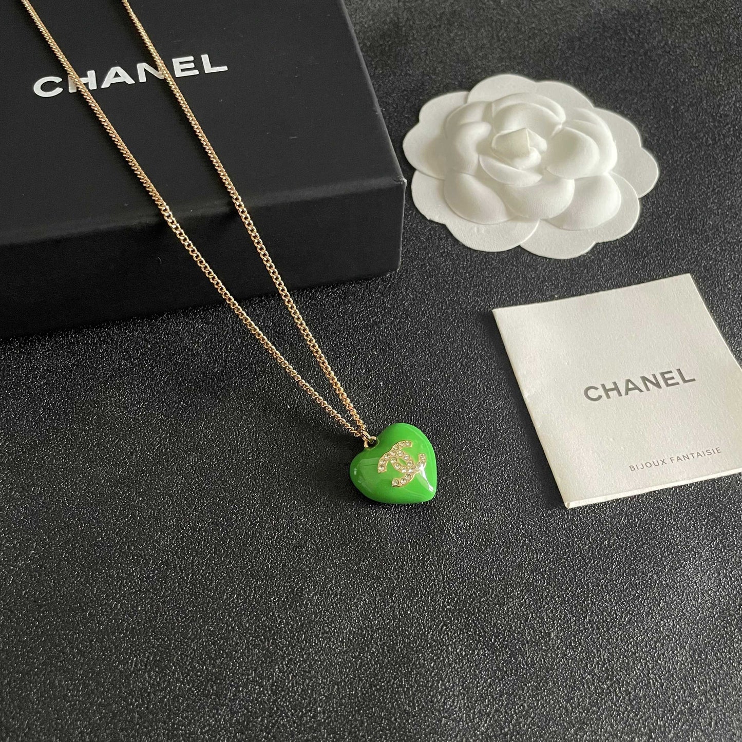 Chanel Heart Necklace