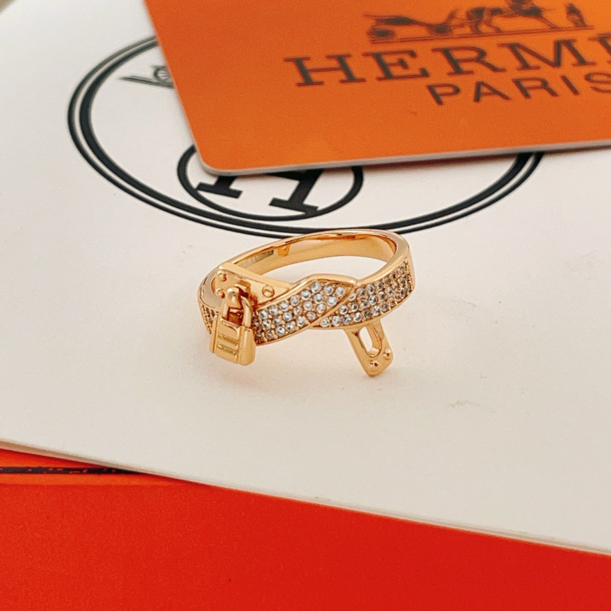 Hermes Brass Ring