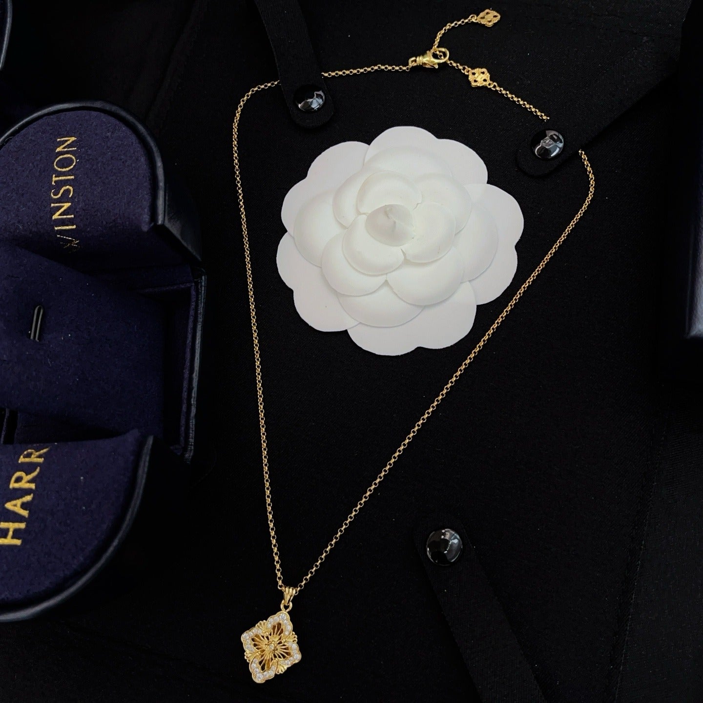 Harry Winston Brass Necklace