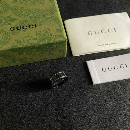 Gucci Brass Double G Ring