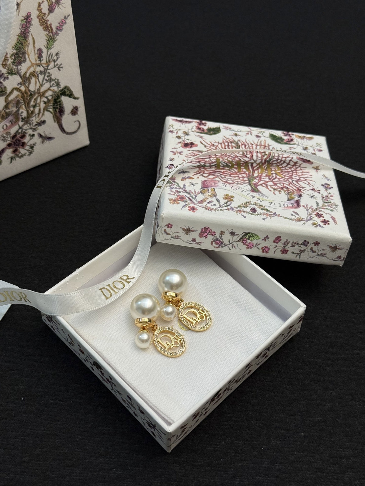 Dior Pearl Earrings