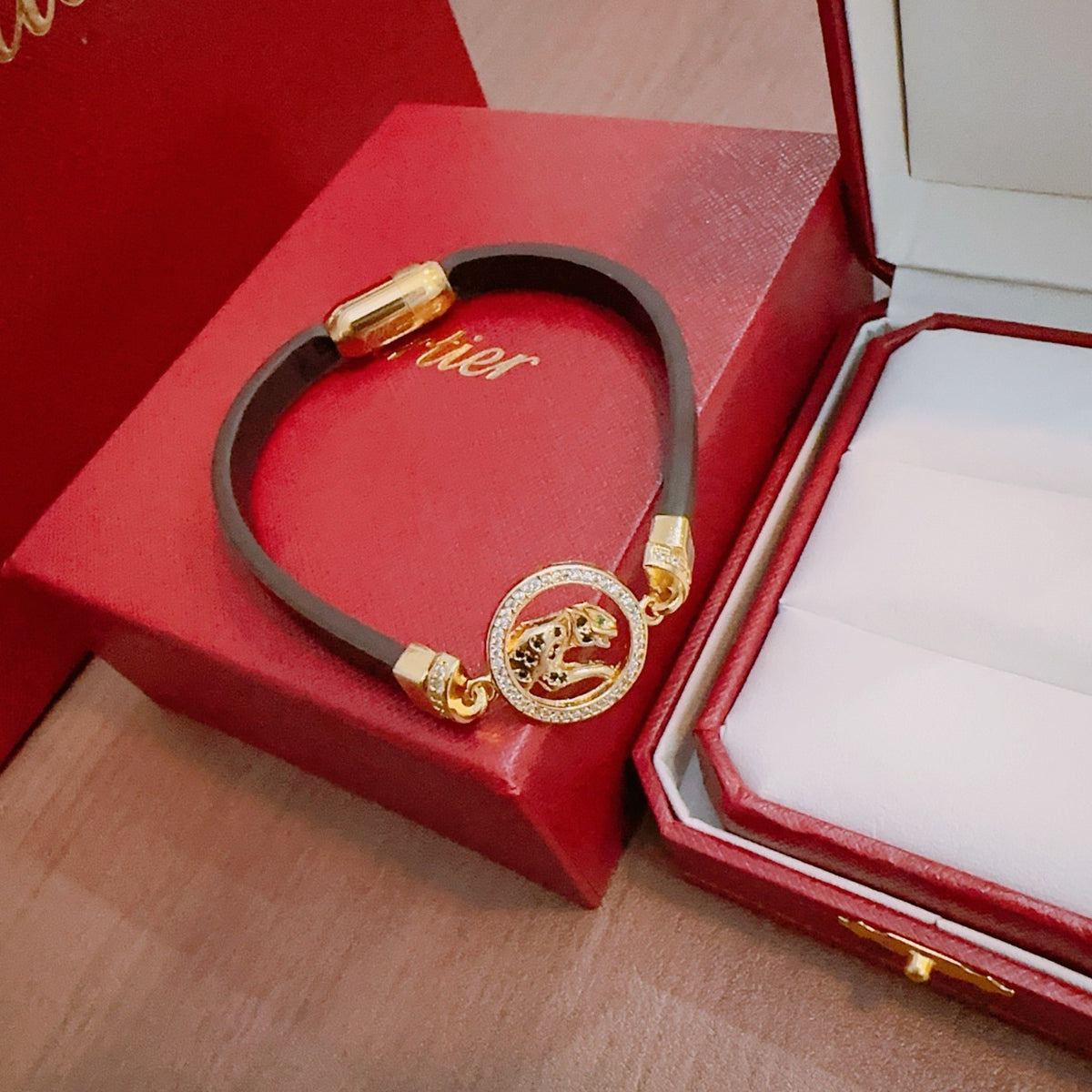 Cartier Leather Bracelet
