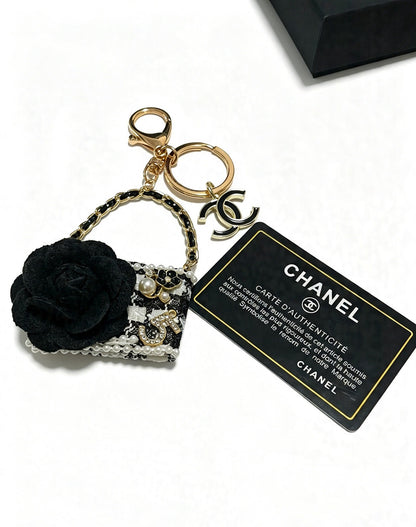 Chanel Vintage-Finish Keychain