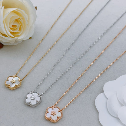 Van Cleef & Arpels Gold Brass Necklace