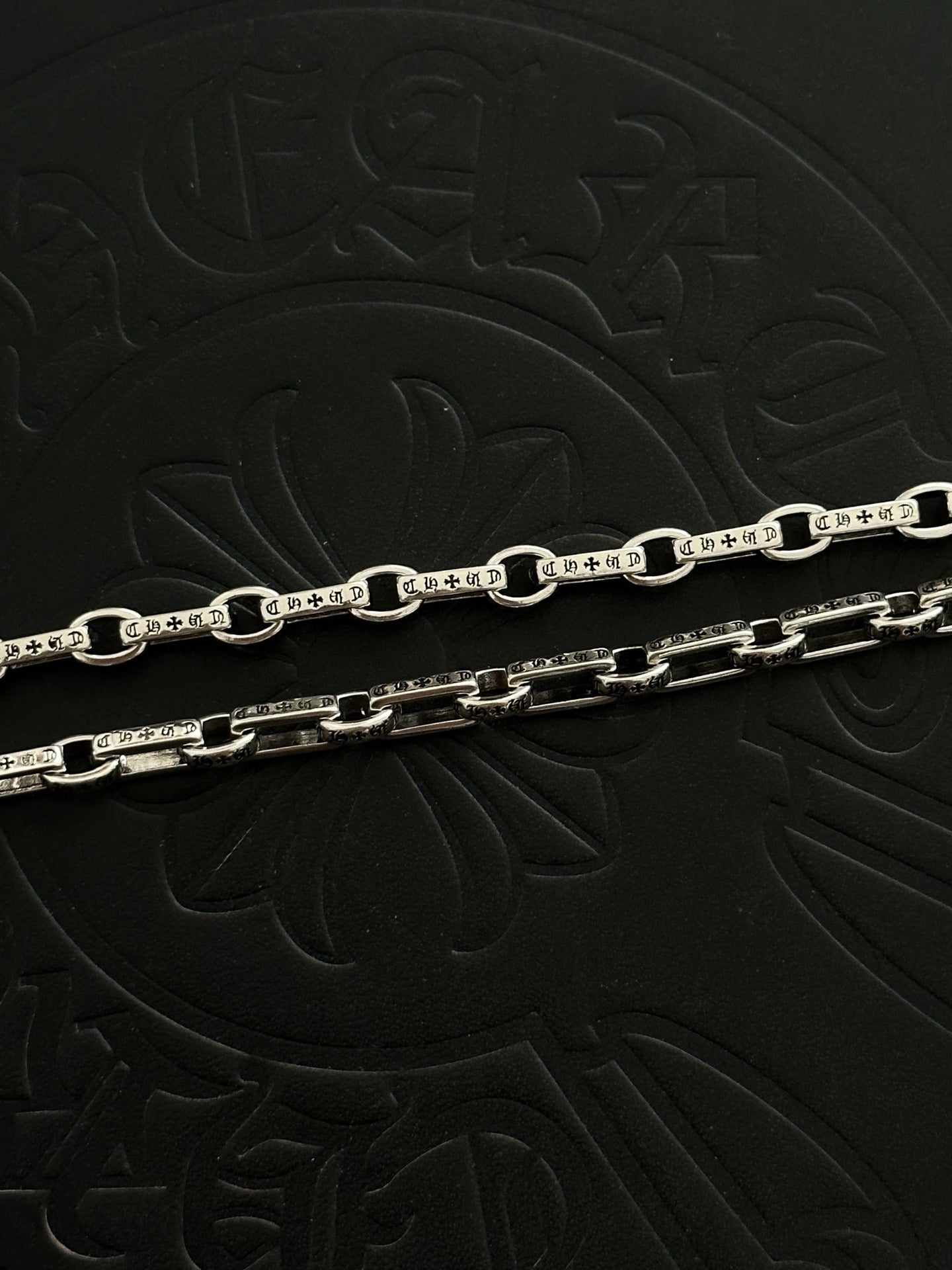Chrome Hearts Sterling Silver Cross Necklace