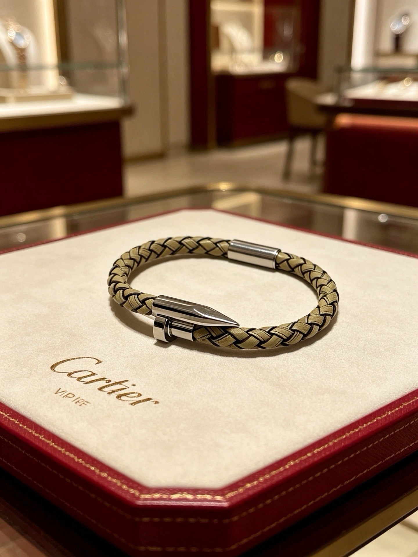 Cartier Leather Bracelet