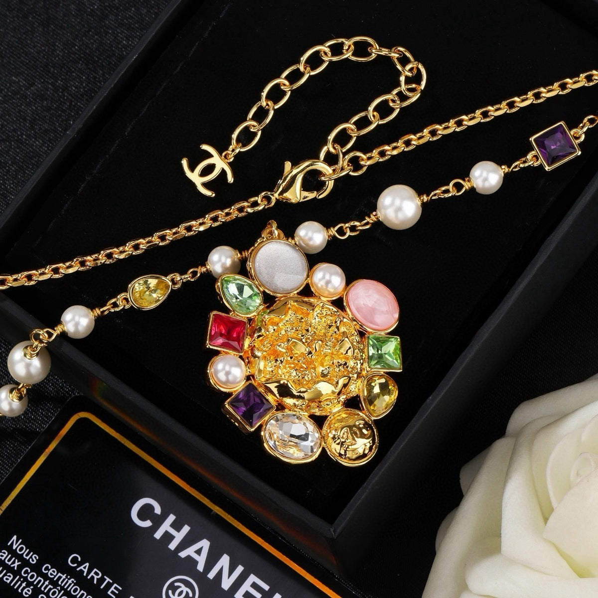 Chanel Brass Necklace