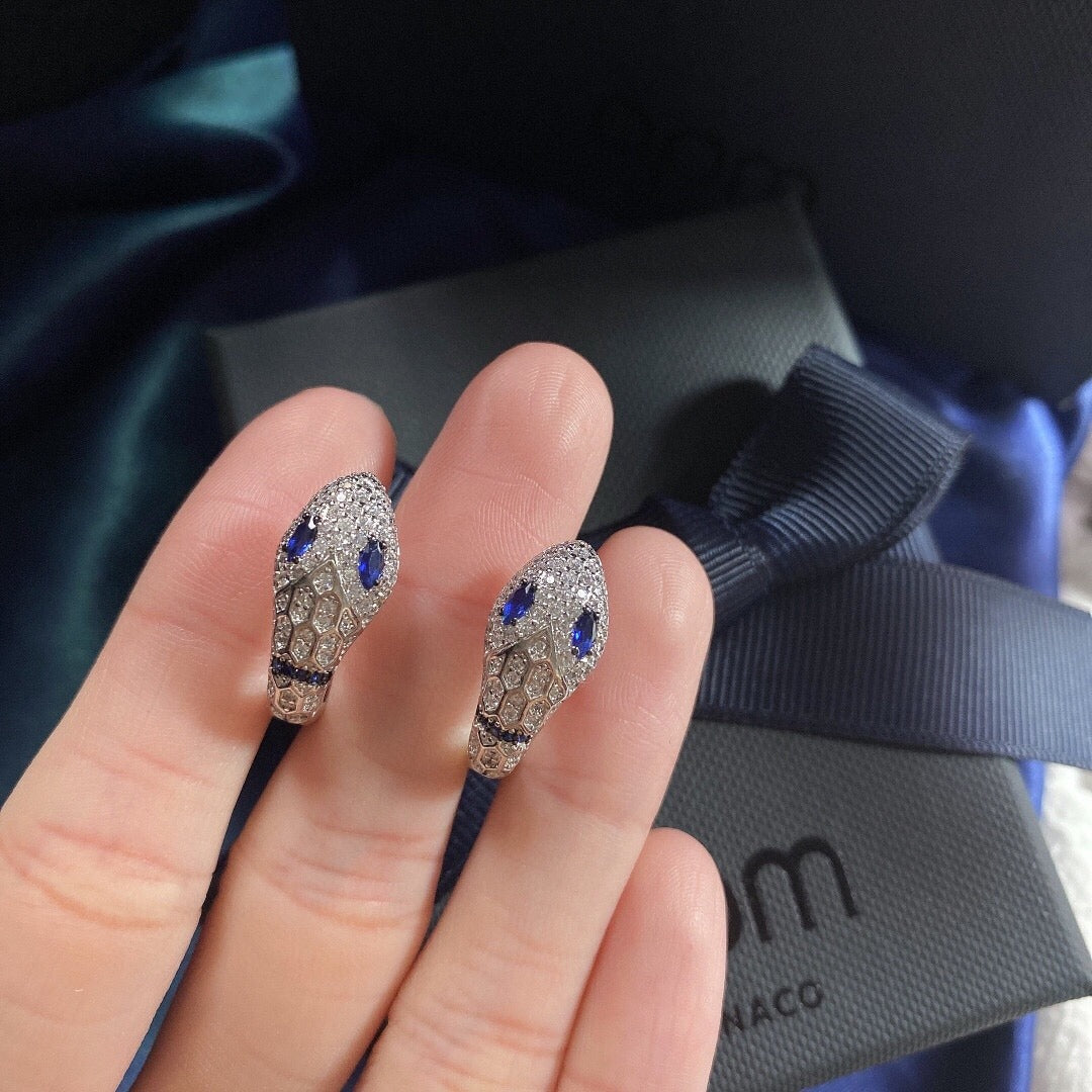 APM Monaco Serpent Earrings
