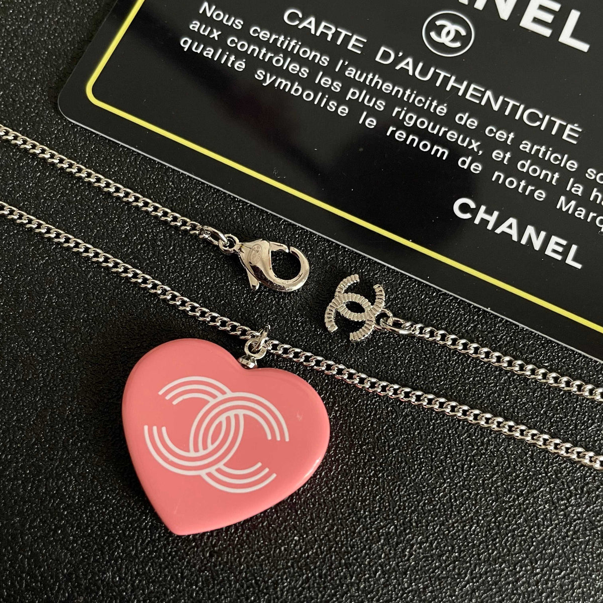 Chanel Heart Necklace