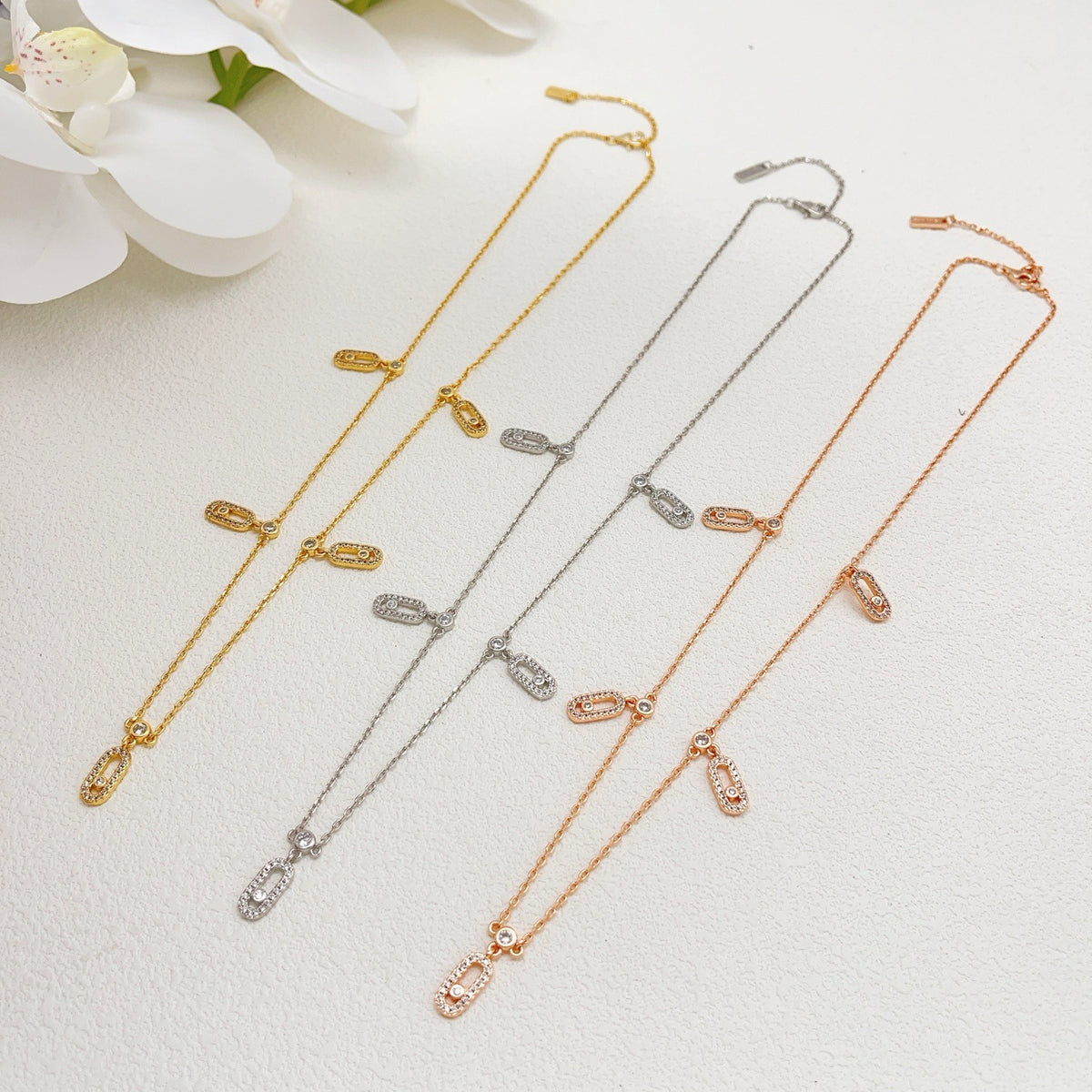 Messika Brass Tassel Necklace
