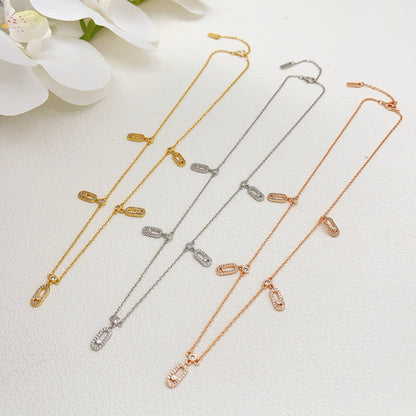 Messika Brass Tassel Necklace