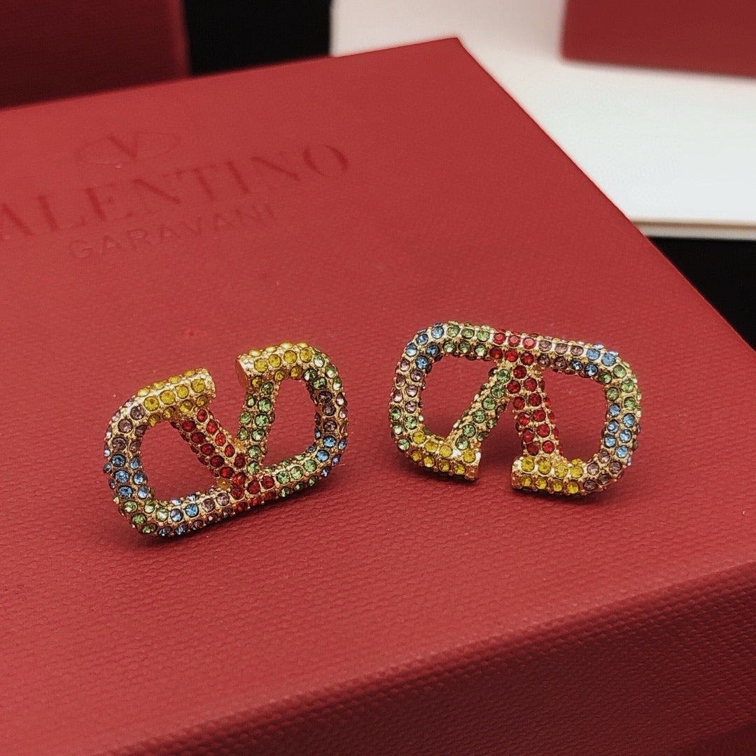 Valentino Brass Earrings