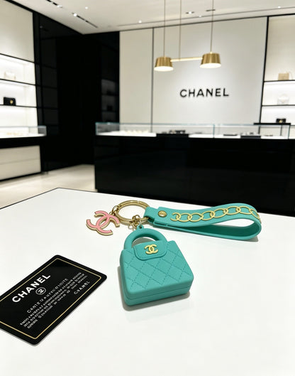 Chanel Vintage-Finish Keychain