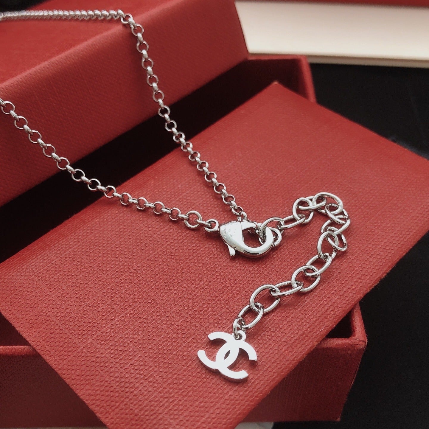Chanel Brass Star Necklace