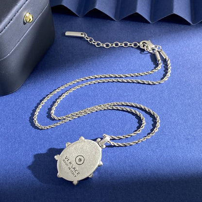 Versace Brass Vintage-Finish Necklace
