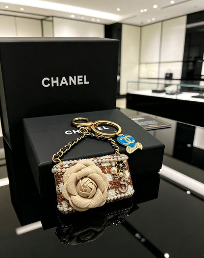 Chanel Vintage-Finish Keychain