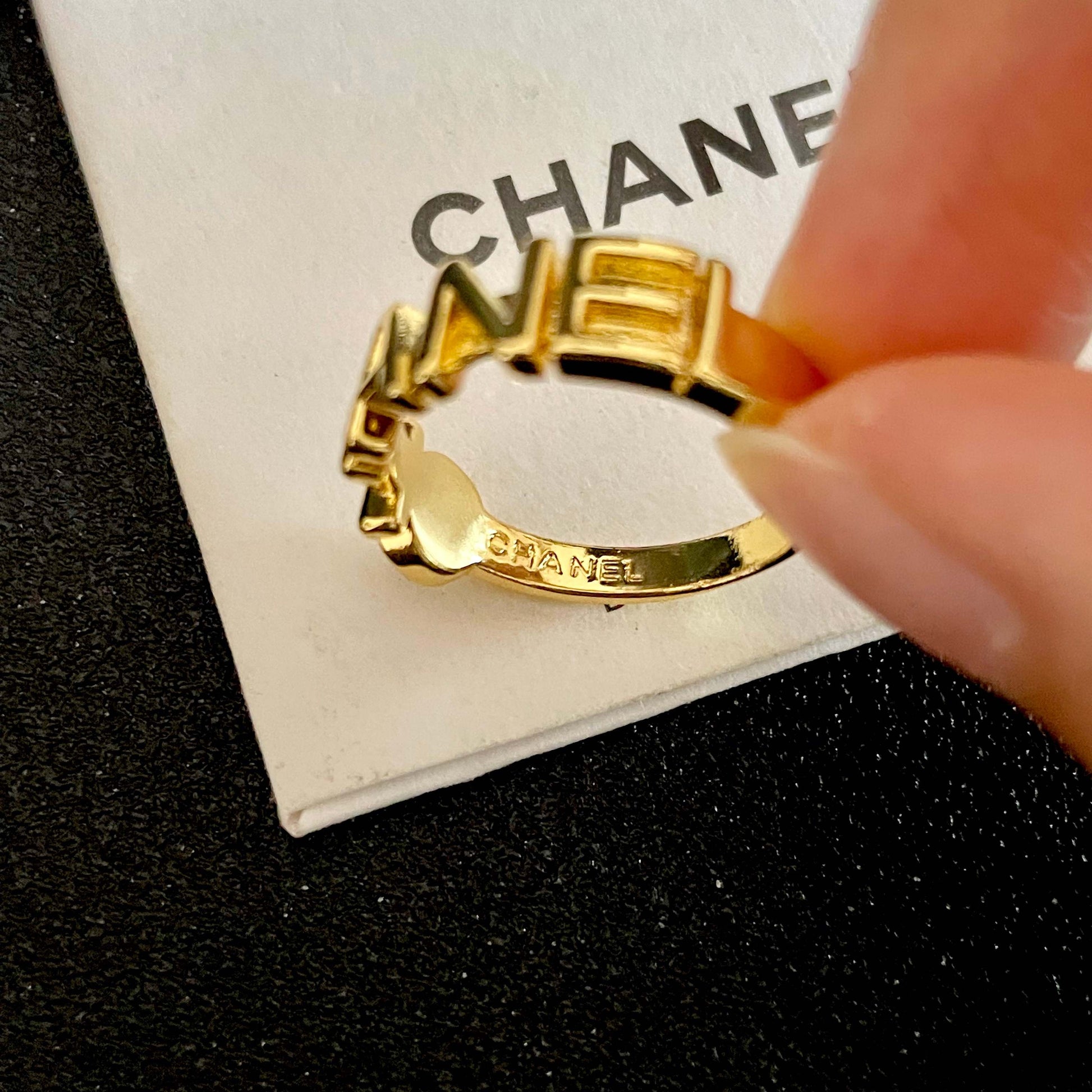Chanel Logo Ring