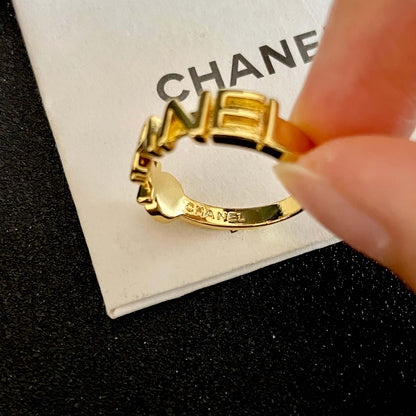 Chanel Logo Ring