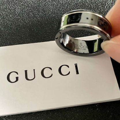 Gucci Brass Double G Ring