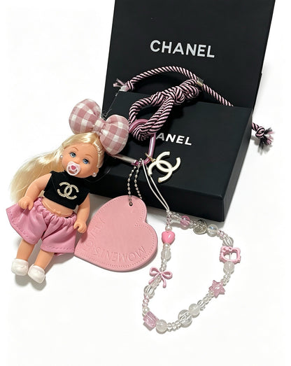Chanel Vintage-Finish Keychain