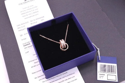 Swarovski Gold Crystal Necklace