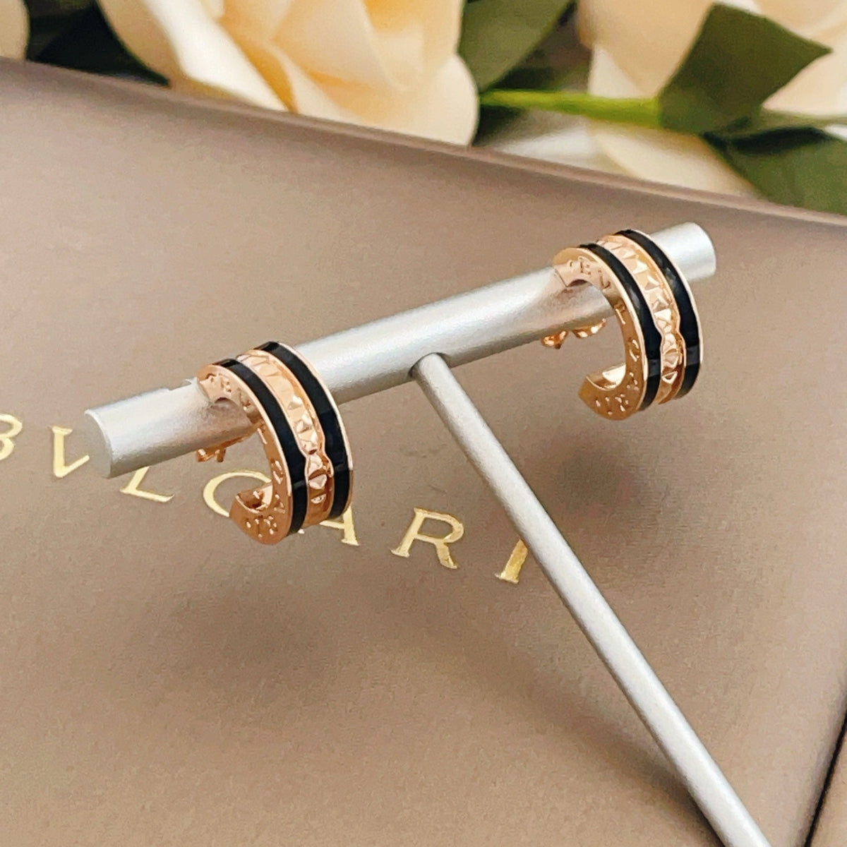 Bvlgari Brass Earrings