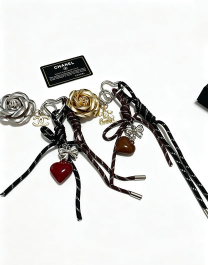 Chanel Vintage-Finish Keychain