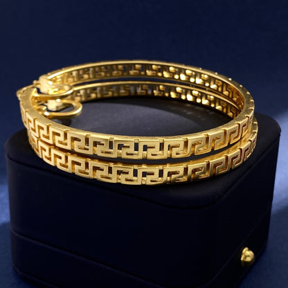 Versace Brass Earrings