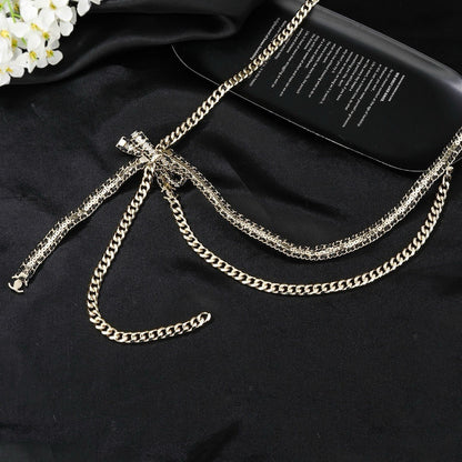 Chanel Brass Chain Belt