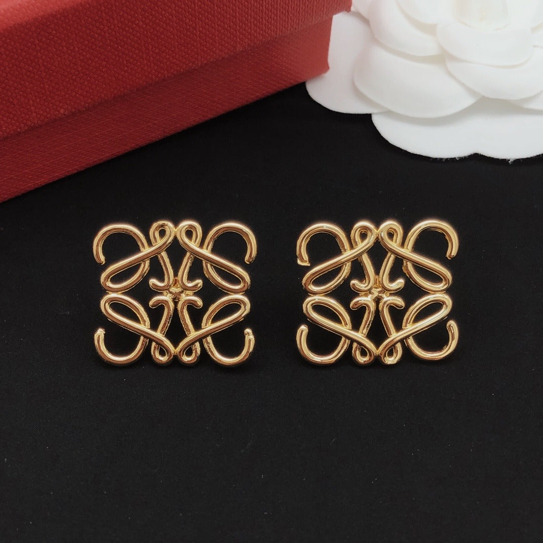 Loewe Brass Earrings