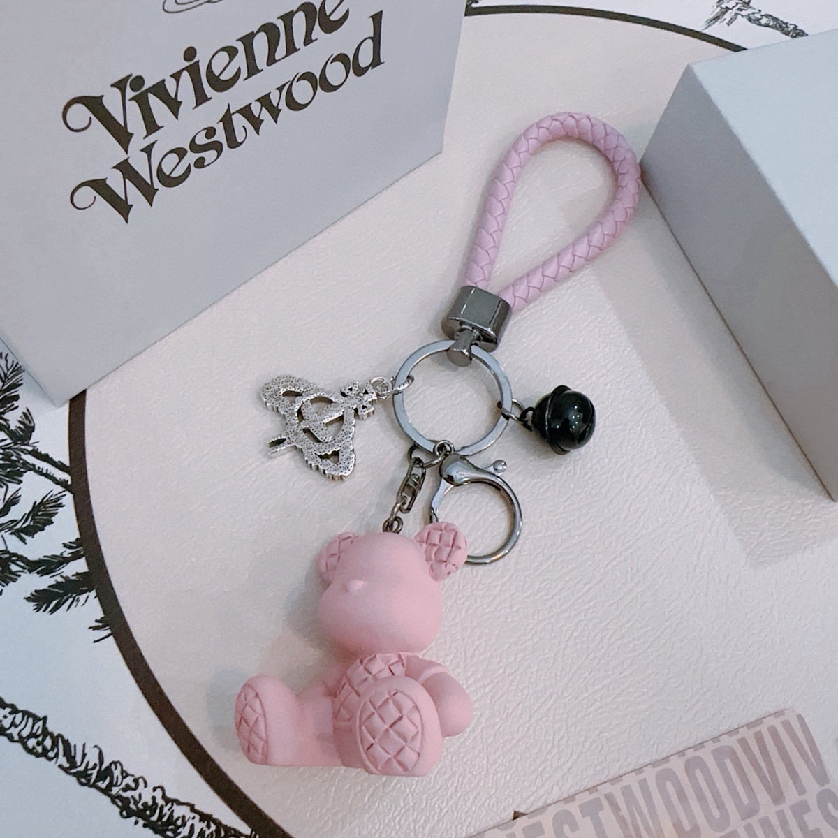 Vivienne Westwood Vintage-Finish Keychain