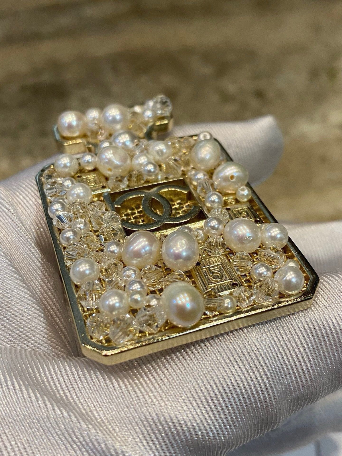 Chanel Openwork Brooch