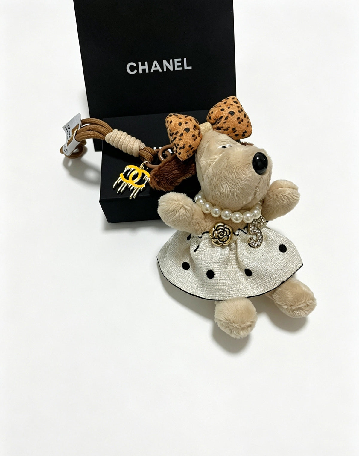 Chanel Vintage-Finish Keychain