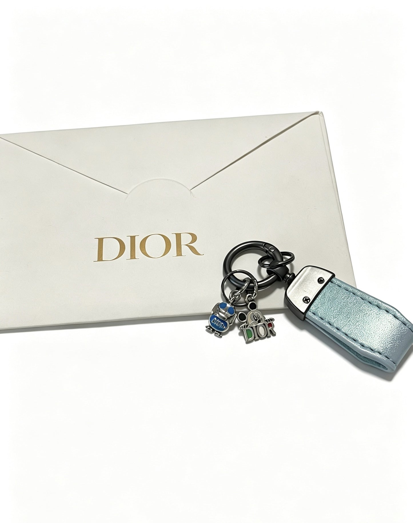 Dior Vintage-Finish Keychain