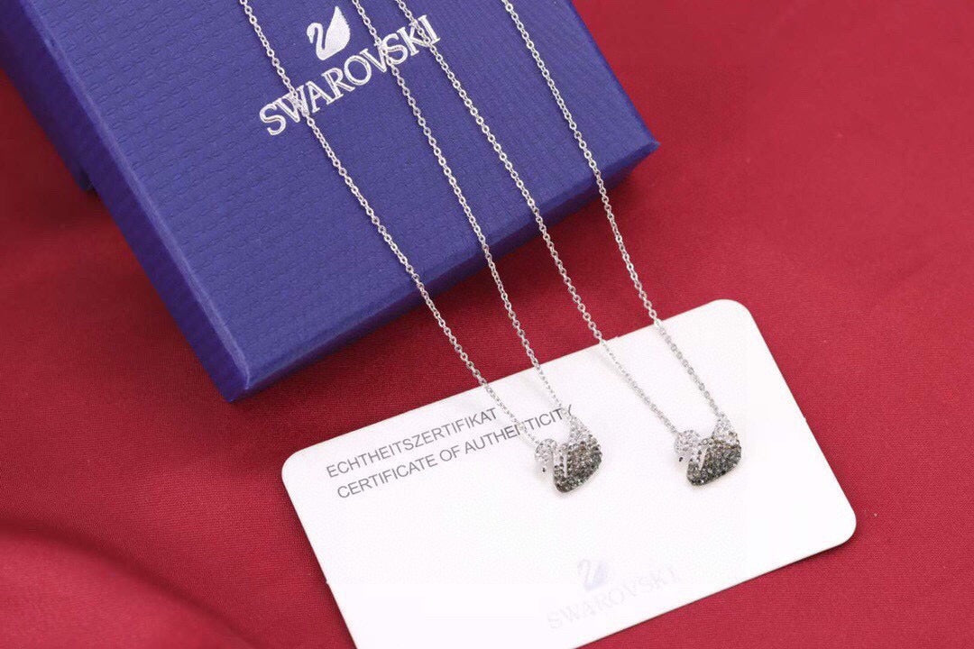 Swarovski Gold Crystal Necklace