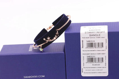 Swarovski Dark Navy Star Bracelet