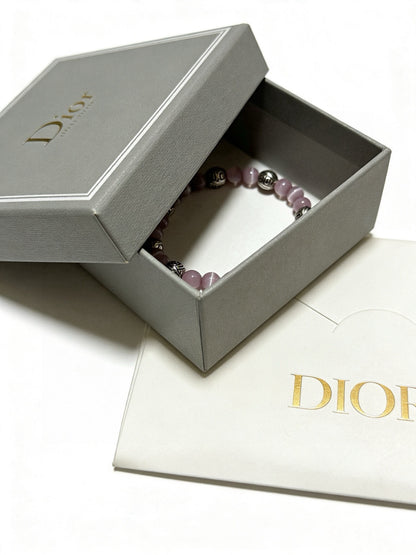 Dior Sterling Silver Vintage-Finish Bracelet